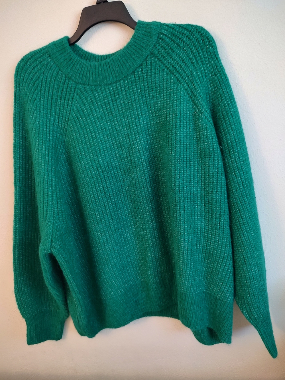 Sonoma Green Plus-Size Crewneck Sweater